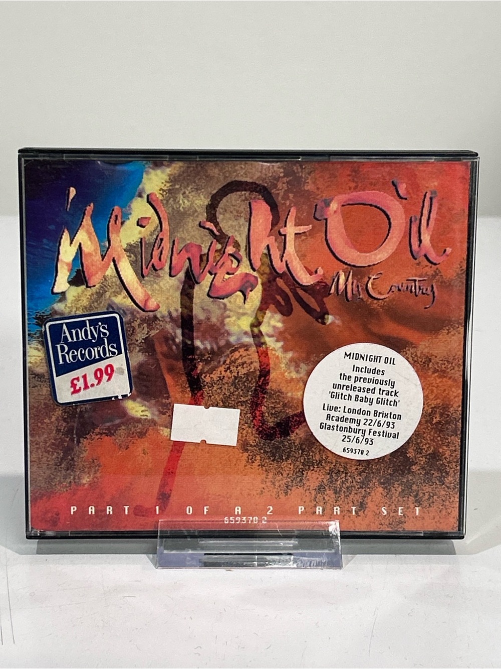 🤯5 for $20🤯 Midnight Oil “My Country” 2CD [Pop Rock]